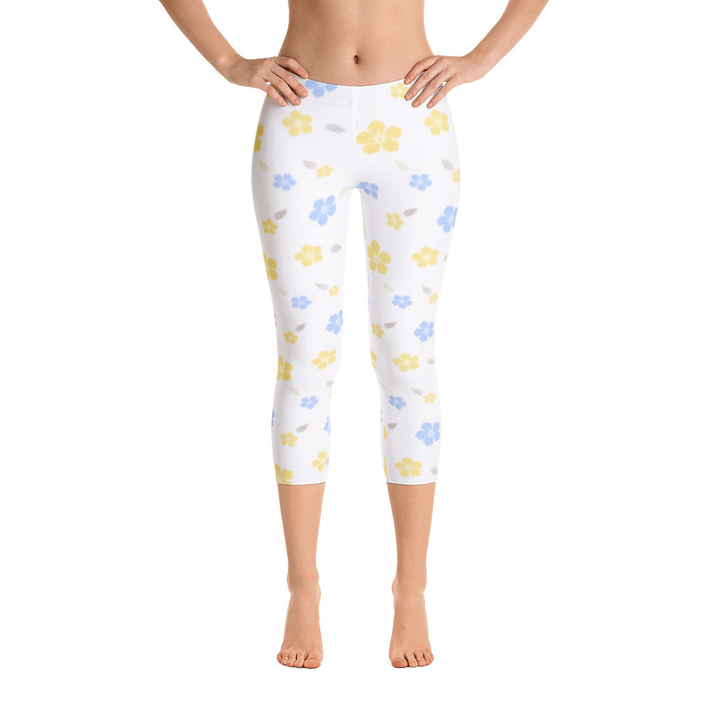 Decorated Capri Leggings