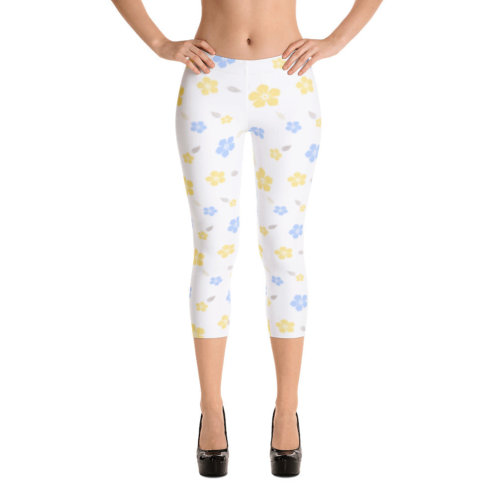 Decorated Capri Leggings