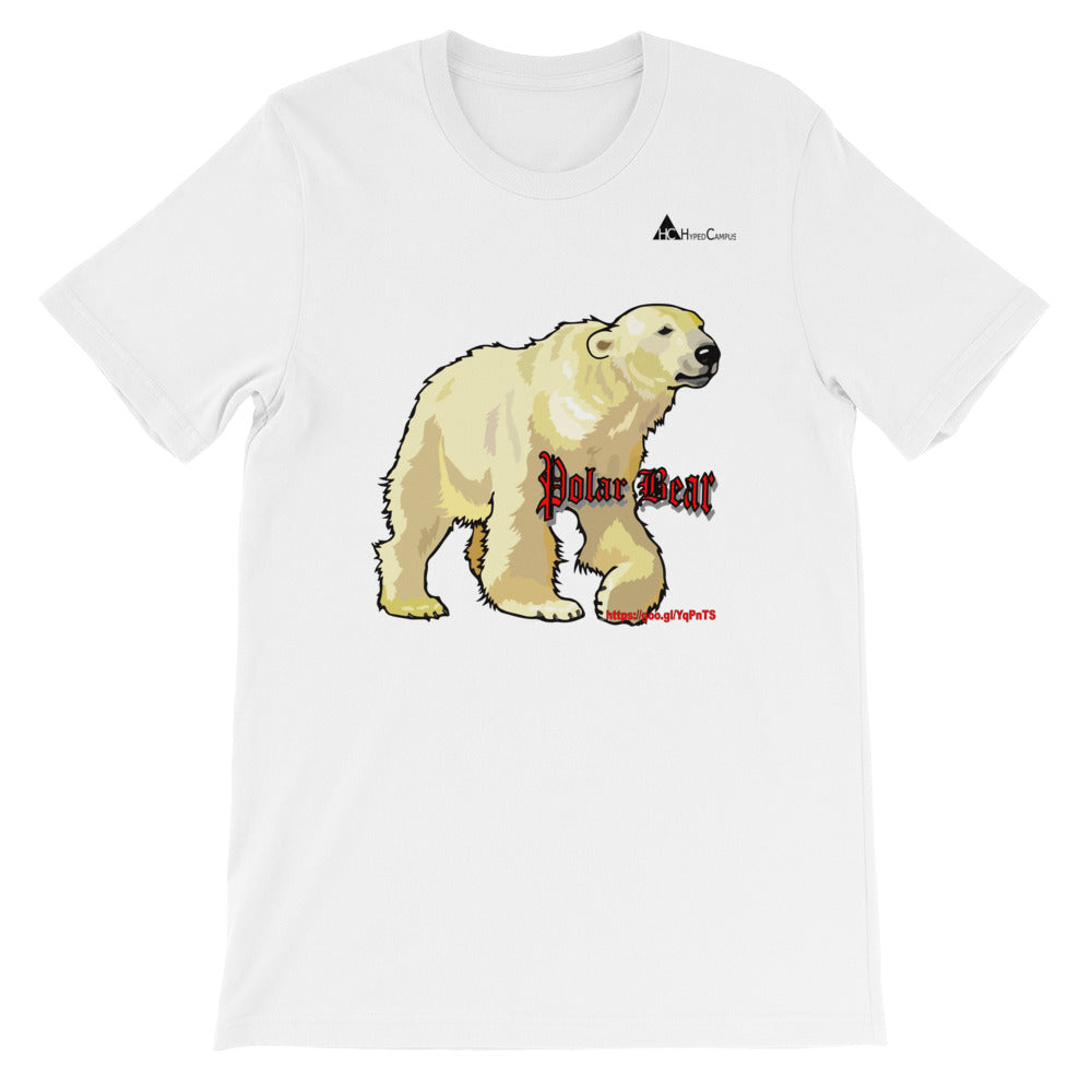 Polar Bear Short-Sleeve Unisex T-Shirt