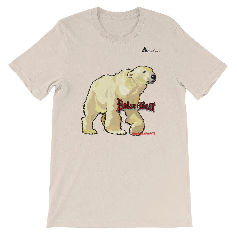 Polar Bear Short-Sleeve Unisex T-Shirt