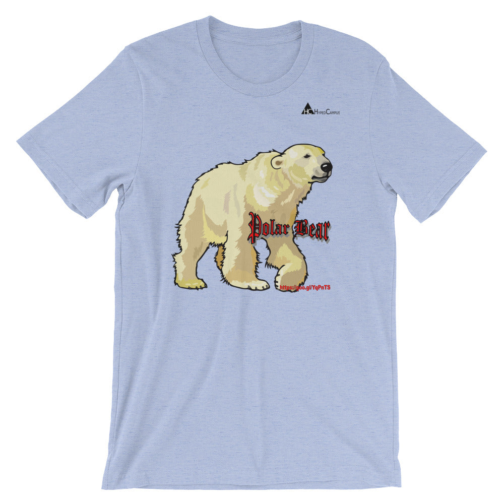 Polar Bear Short-Sleeve Unisex T-Shirt