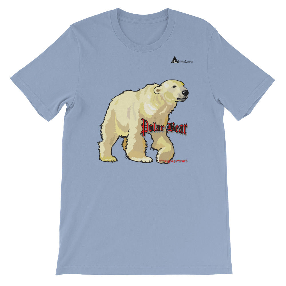 Polar Bear Short-Sleeve Unisex T-Shirt