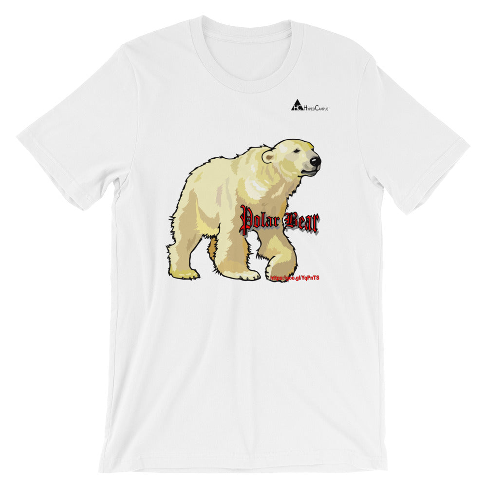 Polar Bear Short-Sleeve Unisex T-Shirt