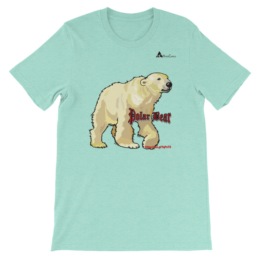 Polar Bear Short-Sleeve Unisex T-Shirt