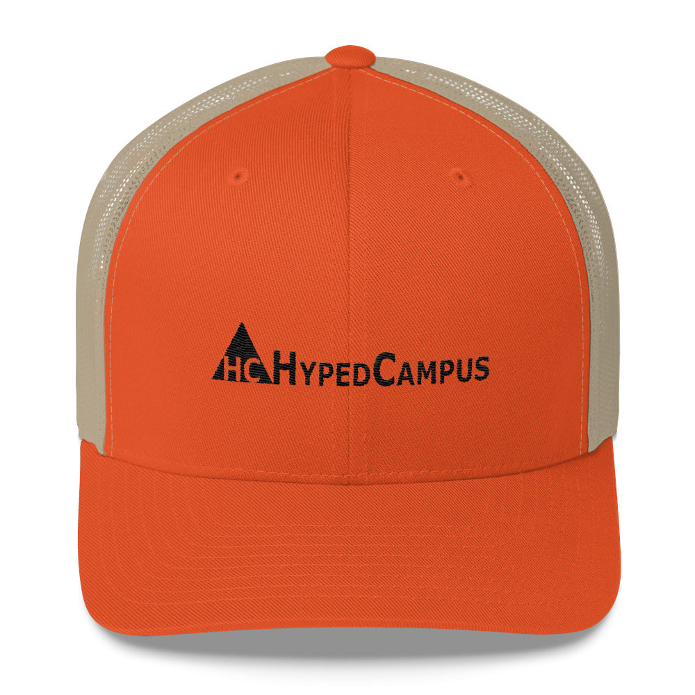 HypedCampus Embroidered Trucker Cap