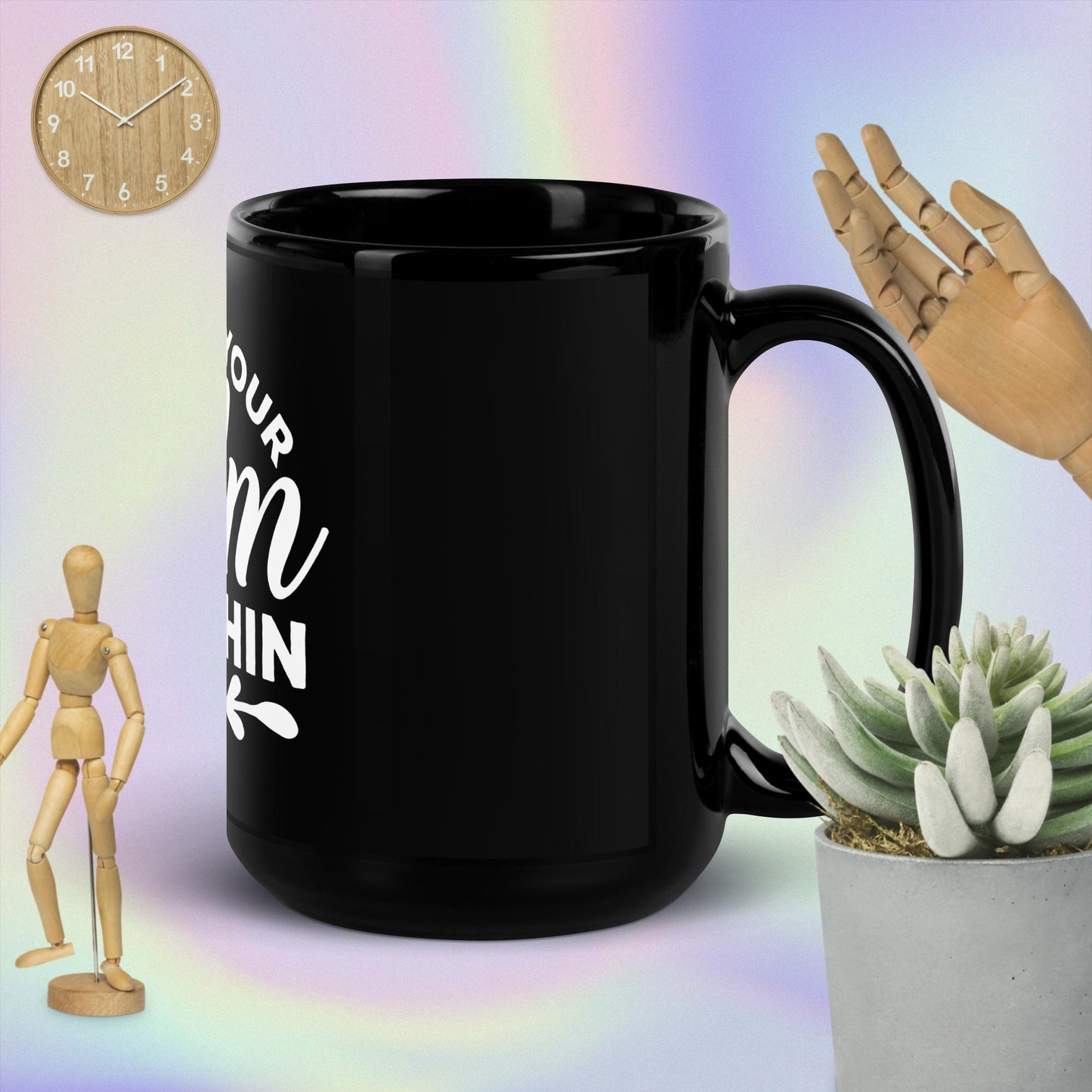 Black Glossy Mug - Find Your Calm Within