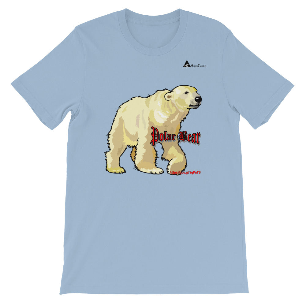 Polar Bear Short-Sleeve Unisex T-Shirt